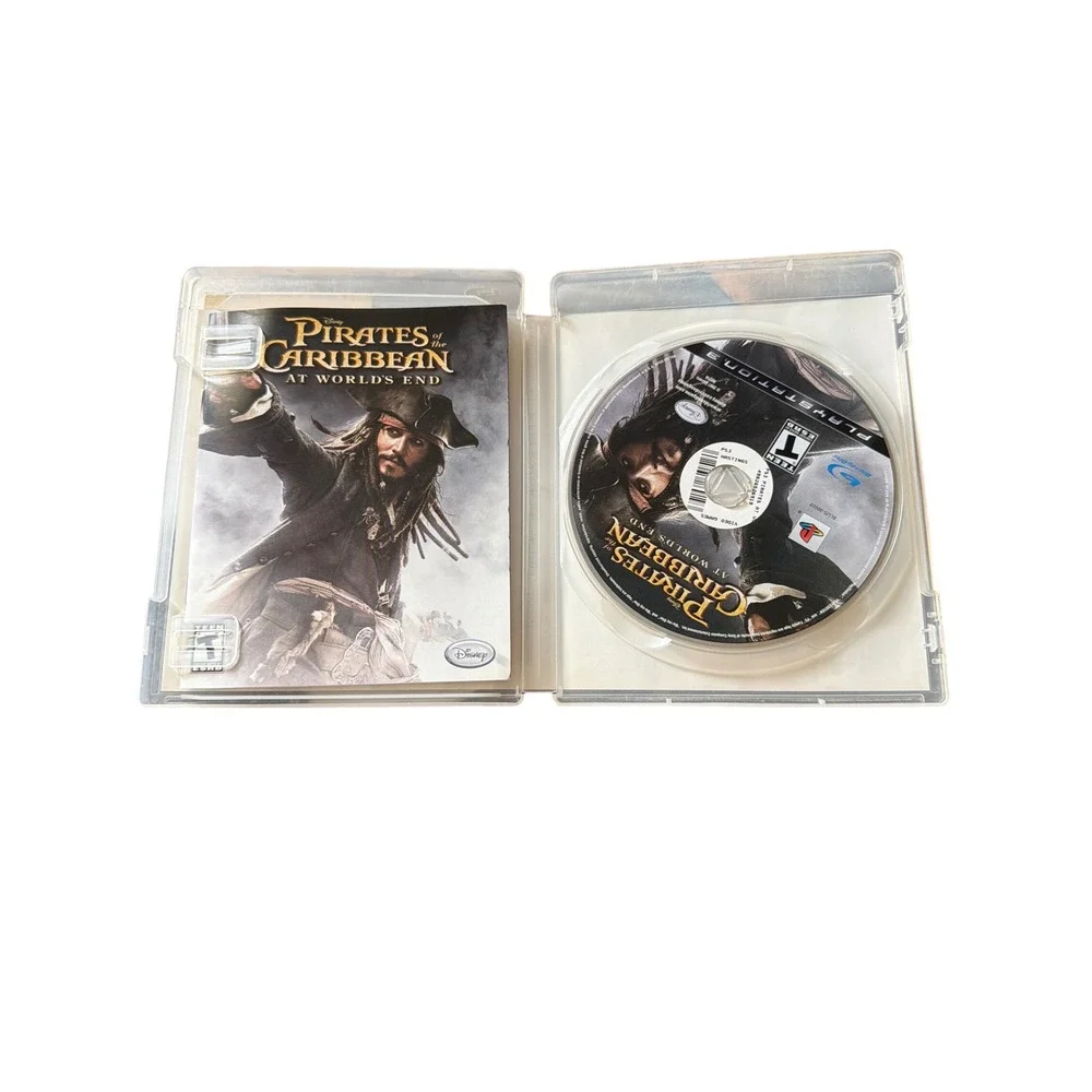 Pirates of the Caribbean At Worlds End Sony PlayStation 3 PS3 Game Disney CIB